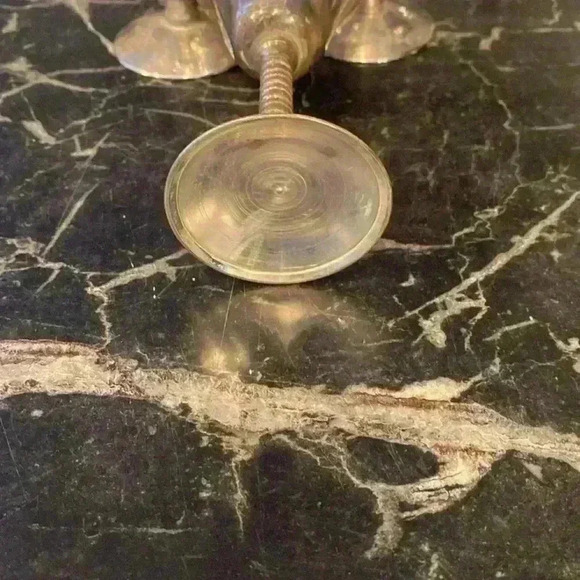 Vintage metal Goblet Chalice Wine Cup Modern Mid  Century Metal Glasses Stemware - Picture 4 of 16